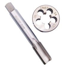 HSS 5/8-24 UNEF Tap And Die Set Right Hand Threading Tool Machine Repair