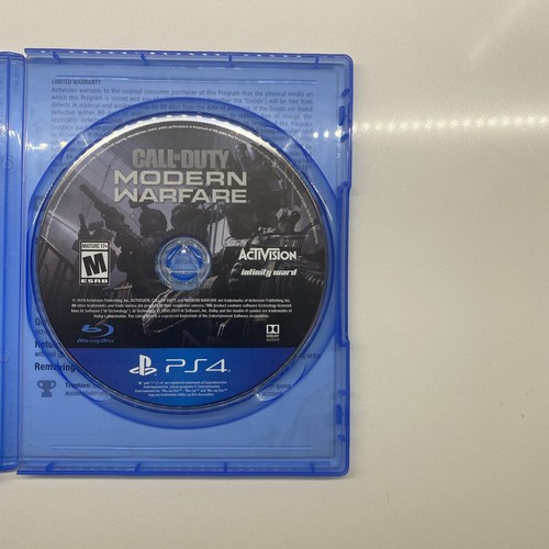 Call Of Duty Modern Warfare PS4 - Version UK Neuve Et Scellée - Jeu Physique Pour PlayStation 4