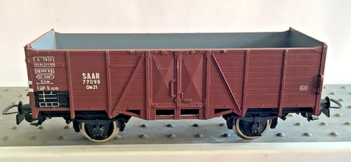 ✅Piko HO/DC Hochbordwagen 77099 SAAR  (GZ384-4C0/1) | Condition: Gebraucht