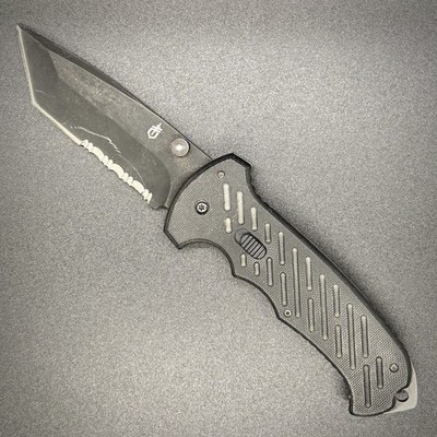 Gerber Pocket Knife 06 FAST Assisted Slide Lock Combo Edge Tanto Blade
