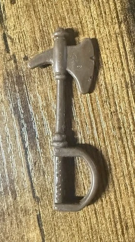 Vintage 1983 Buzz-Off MOTU He-Man Action Figure Brown Axe Original