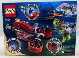 LEGO Atlantis Wreck Raider 8057 NEW SEALED Mutant Shark