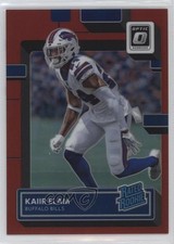 2022 Panini Donruss Optic Rated Rookie Red Prizm 8/99 Kaiir Elam #249 oh8