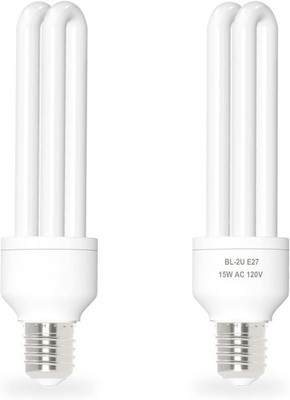 Dichroma E27 15W U Type Replacement Bulb for Bug Zapper, Daylight White 