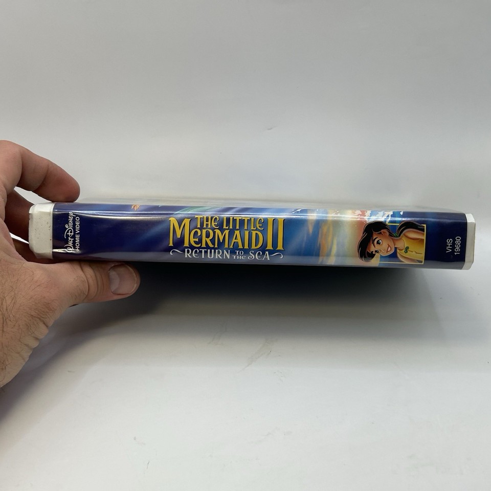 The Little Mermaid II: Return to Sea VHS Disney Video Tape Clamshell ...