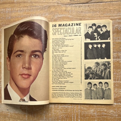 16 Magazine Spectacular Summer 1964 Beatles Elvis Presley Patty Duke - Picture 3 of 5