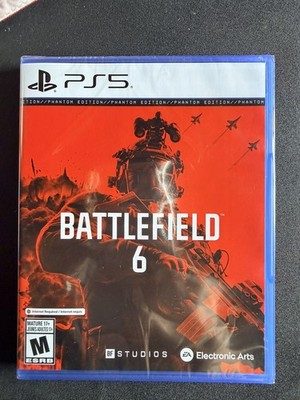 Battlefield 6 - Phantom Edition  Sony PlayStation 5 PS5 BRAND NEW FACTORY SEALED