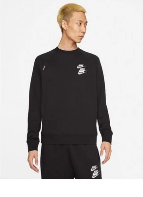 Nike Sweat À Capuche Homme Sportswear Crew World Tour - 010 (Noir/Blanc) - Photo 1/4