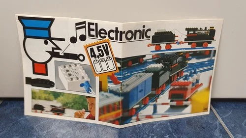 Lego System Classic Vintage Leaflet Train 60's 60s 70s 70s Electronic 118