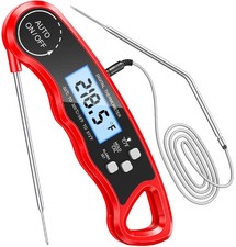 CIRYCASE Fleischthermometer Digital Sofort Le...