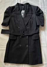 NEW Fashion Nova Black Blazer Dress Size L