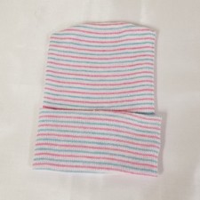 469 each Newborn Baby Hats Blue/Pink/White Infant New Blank Also Reborn Dolls