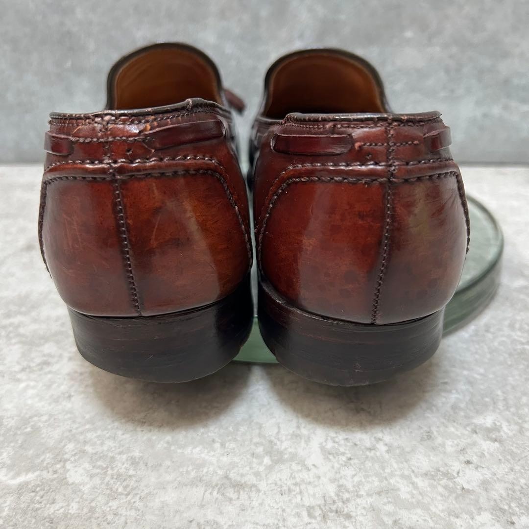 Rare Brooks Brothers x Alden cordovan tassel loafers, size 9.5C #0929 image 6