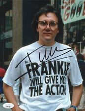 TREVOR HORN SIGNED THE BUGGLES 8X10 PHOTO W/PROOF JSA AUTHENTICATED C TREVOR HORN SIGNED THE BUGGLES 8X10 PHOTO W/PROOF JSA AUTHENTICATED C