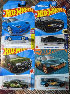 Hot Wheels Nissan/Skyline Type X Silva Lot Of 4 Cars