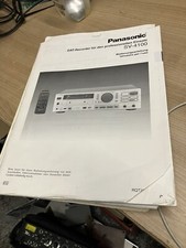 Panasonic SV-4100 Pro Dat Recorder Bedienungsanleitung ORGINAL