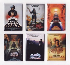 MAD MAX / THE ROAD WARRIOR MOVIE POSTER MAGNETS beyond thunderdome print 2 mel 