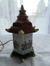 Rauchverzehrer - Japanische - Pagode - Duft -Tisch- Lampe - Porzellan - Aerozon?