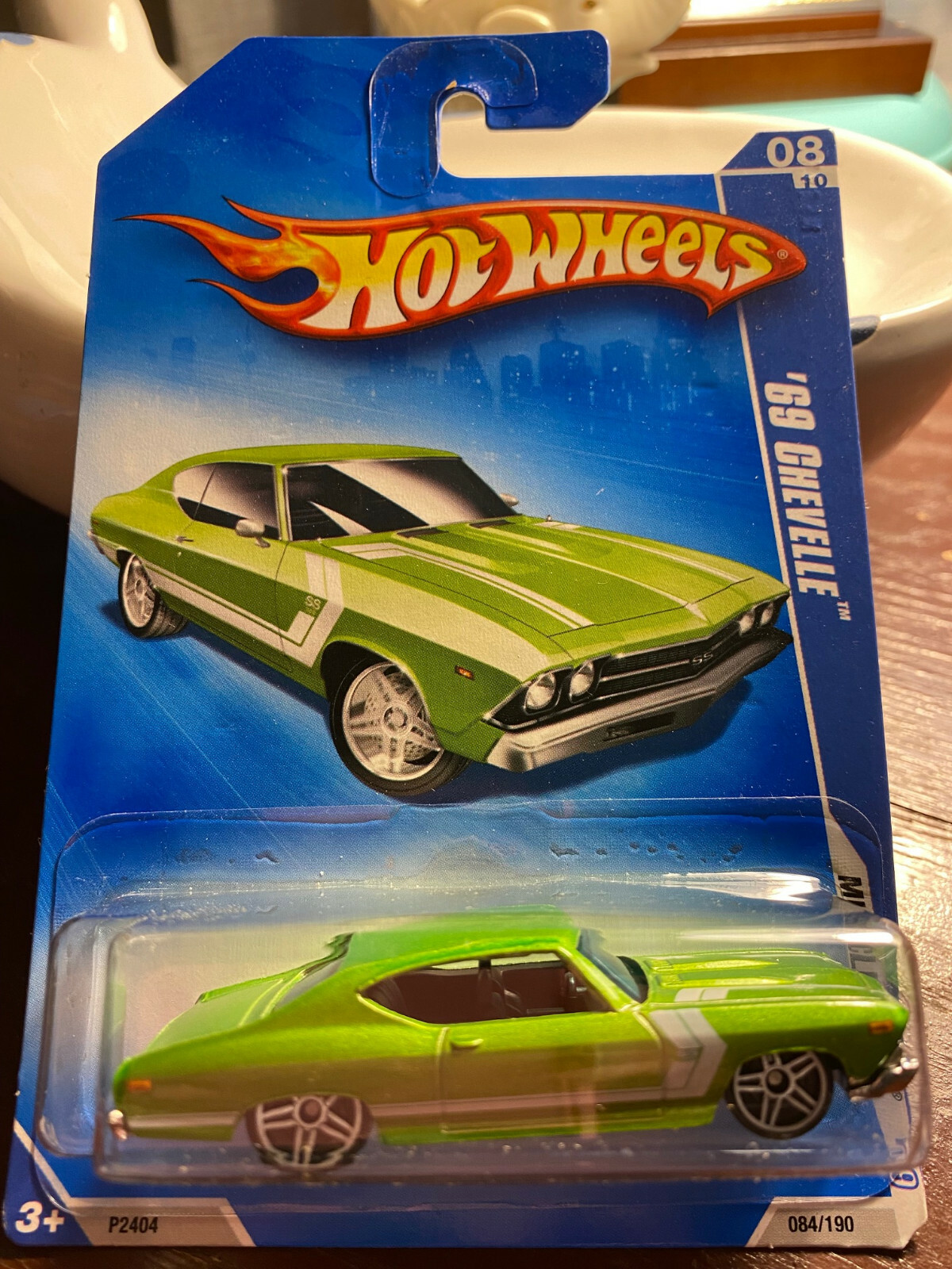 Hot Wheels 2009 Muscle Mania '69 Chevelle 84/190 Green
