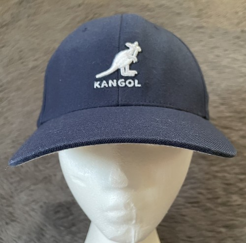 Kangol Wool Flexfit Baseball Hat Navy 