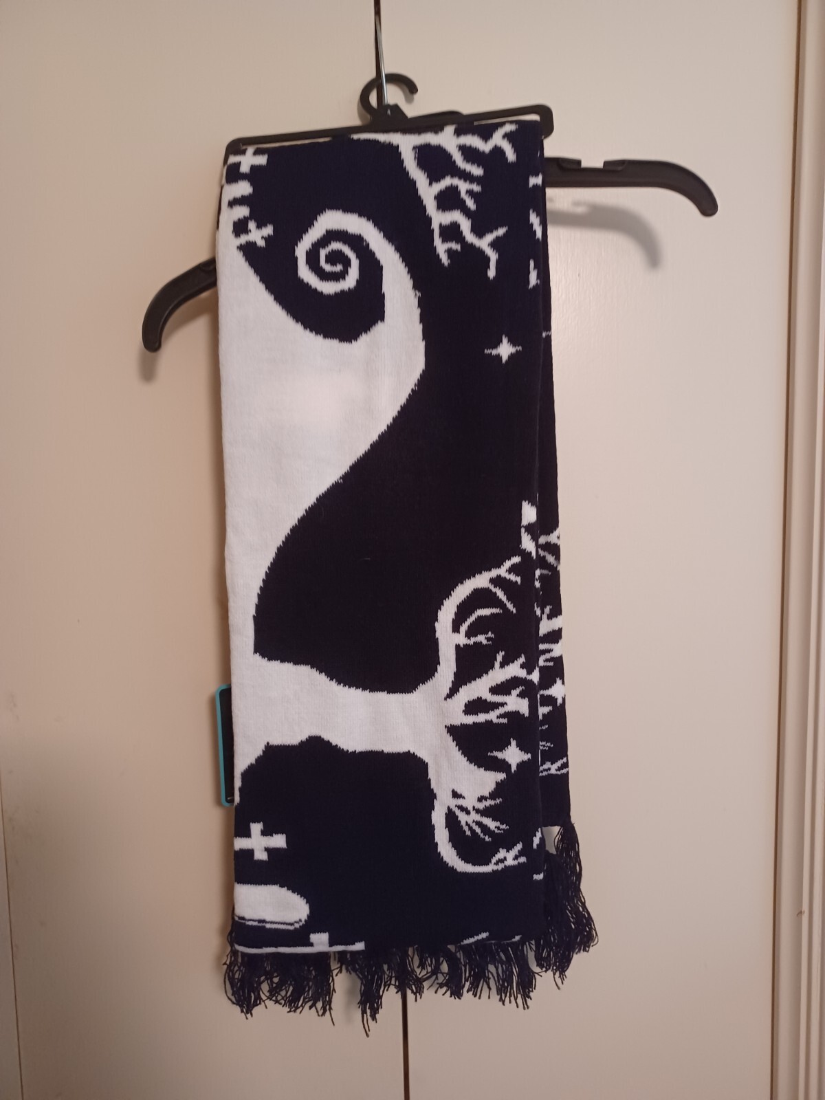 Disney The Nightmare Before Christmas Graveyard Scarf NEW /w Tags Bioworld image 2