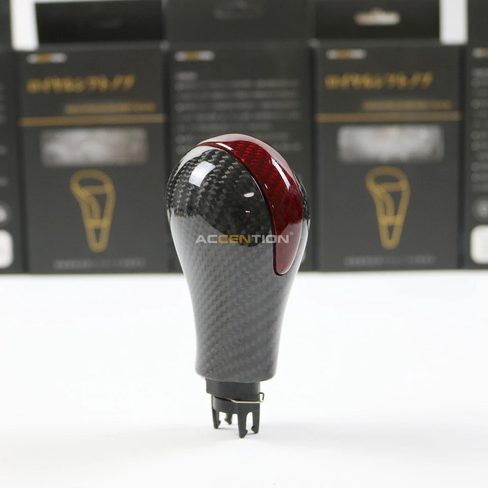 Ручка переключения передач из 100% черного углеродного волокна для Infiniti G37 G25 - Изображение 4 из 4