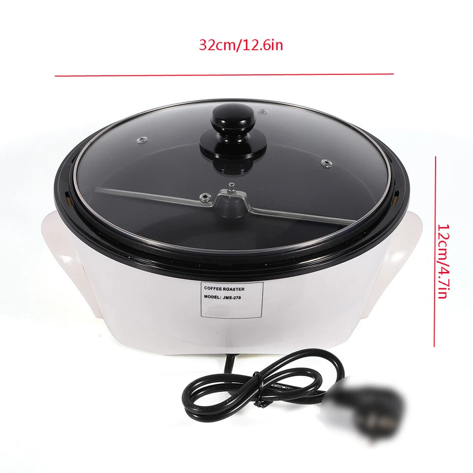 Electric Coffee Roaster Household Coffee Bean Roasting Baking Machine Home 1500G - Image 4 of 4