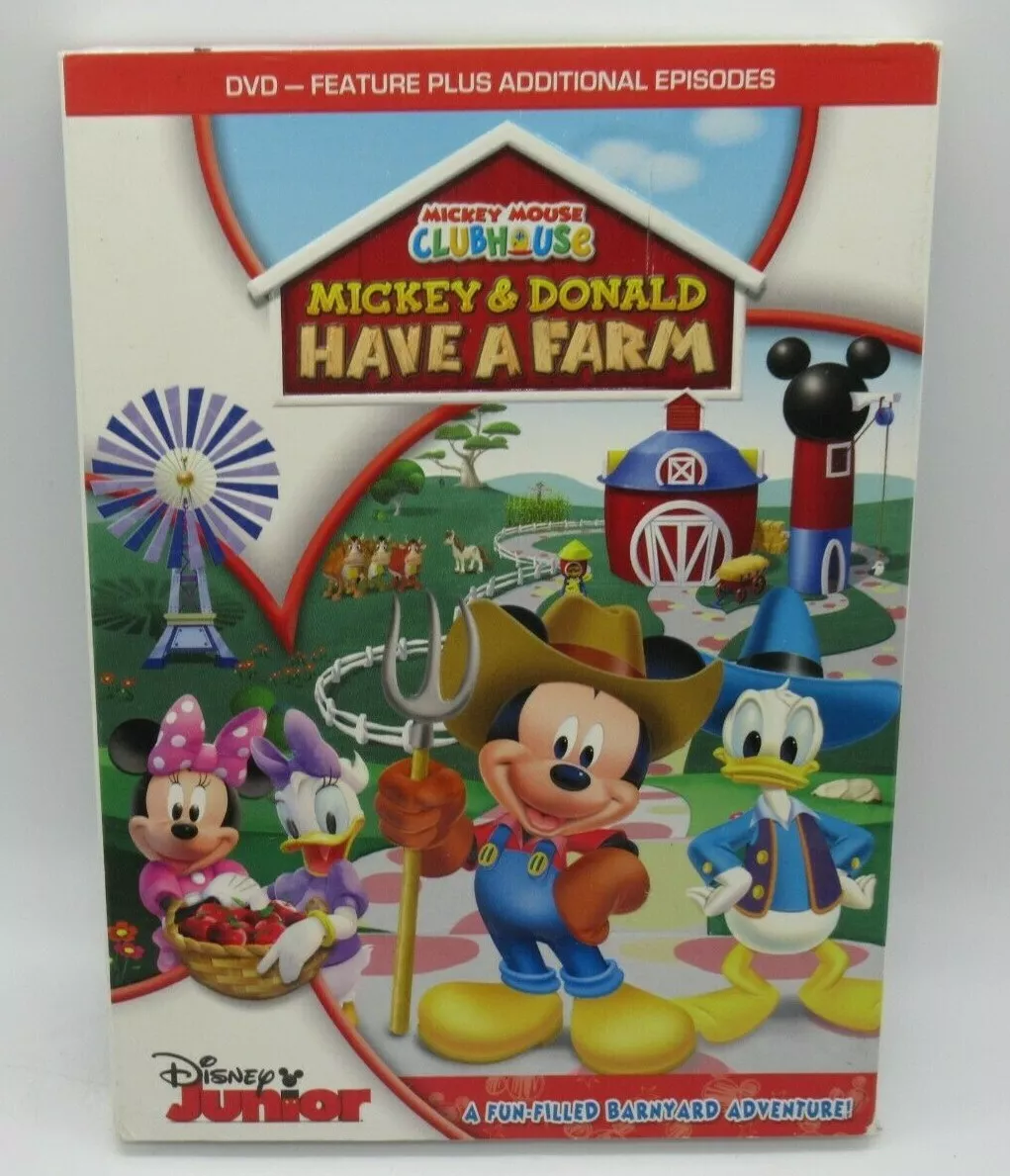 MICKEY MOUSE CLUBHOUSE: MICKEY & DONALD HAVE A FARM ANIMATED DVD, 5 EPISODES  786936832358