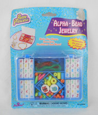 Imperial Petite Princess Alpha-Bead Jewelry Kit Blue New 2003