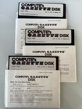Compute 's Gazette Disk 5.24 April, May, June 1985 Volume 3 For COMMODORE 3Disks
