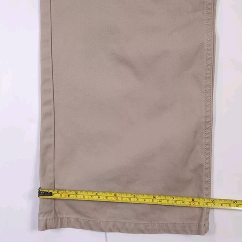 Chino/pantalones informales de pierna recta ajustados de algodón lavado caqui verdadero Bonobos para hombre 38x32 - Imagen 3 de 14