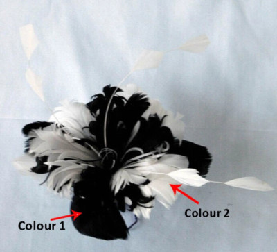 Verkauf Gänsefedern Blumenmühle Fascinators Hüte Show Handarbeit Kopfschmuck