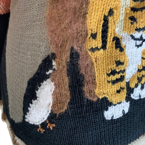 Maglione maglia vintage Animal Storybook taglia 3XL - Foto 21 di 24