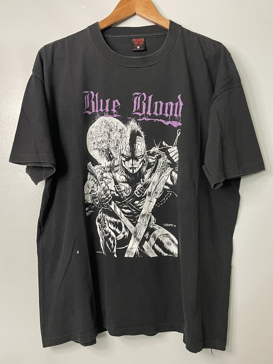 Vintage Fashion Victim Blue Blood Shirt Comic Book Shirt James O