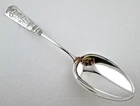 FONTAINEBLEAU by Gorham Sterling Silver TABLE SERVING SPOON, No Mono