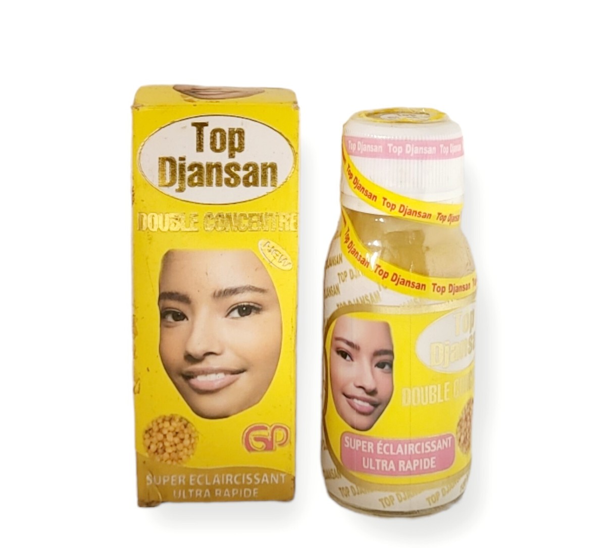 Sérum éclaircissant Top Djanssan Glutathione + Kojic - 60ml - Pour Peaux à Imperfections