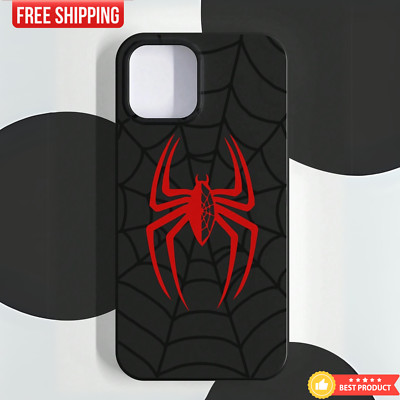 Spideman Hülle für Apple iPhone 16 15 14 13 Pro Plus Max Schutzhülle Handy Cover