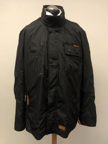 CAMEL ACTIVE MENS' WEATHER/PROOF JACKET IN BLACK SIZE 50 MINT CONDITION - Picture 1 of 11