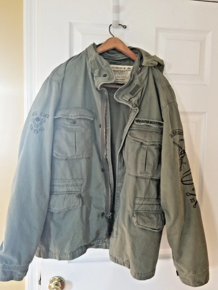 Vintage alpha industries m65 field jacket top