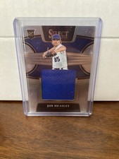 Jon Heasley 2022 Select Jumbo Jersey Patch Relic RC #RJS-JH Kansas City Royals