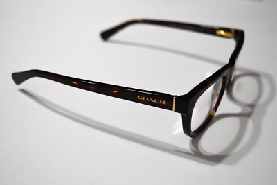 Coach HC6081 5120 Dark Tortoise Eyeglass Frames 51-18-135 + Case COACH HC6081 5120 DARK TORTOISE EYEGLASSES GLASSES FRAME HC  main image 4