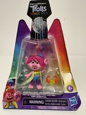 Dreamworks Trolls World Tour Movie Poppy 3  Action Figure New Sealed