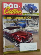 Rod & Custom Magazine June 2010 Halogen Vintage Headlight M220