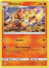 Simisear - 23/147 - Uncommon - Pokemon Burning Shadows