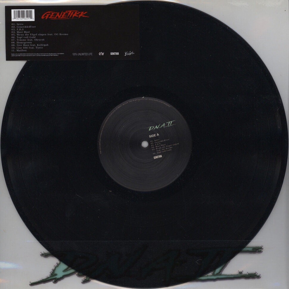 Genetikk - DNA 2 - Vinyl LP Record 12” Album 2018