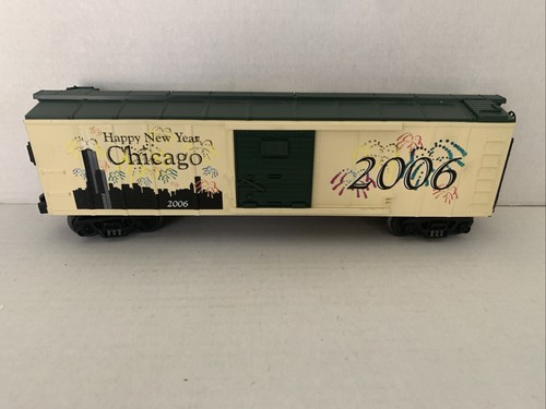 MTH Rail King 2006 Holiday Box Car Freight Train 30-74258 O Scale w/ Box Chicago - Imagen 12 de 20