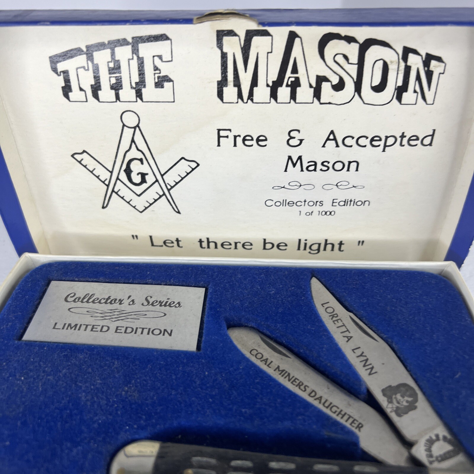 the mason Pocket Knife Collector's Series Limited Edition eBay