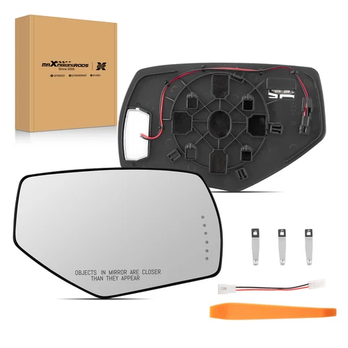Passenger Side Mirror Glass Heated with Signal For Silverado Sierra 2014 -2018