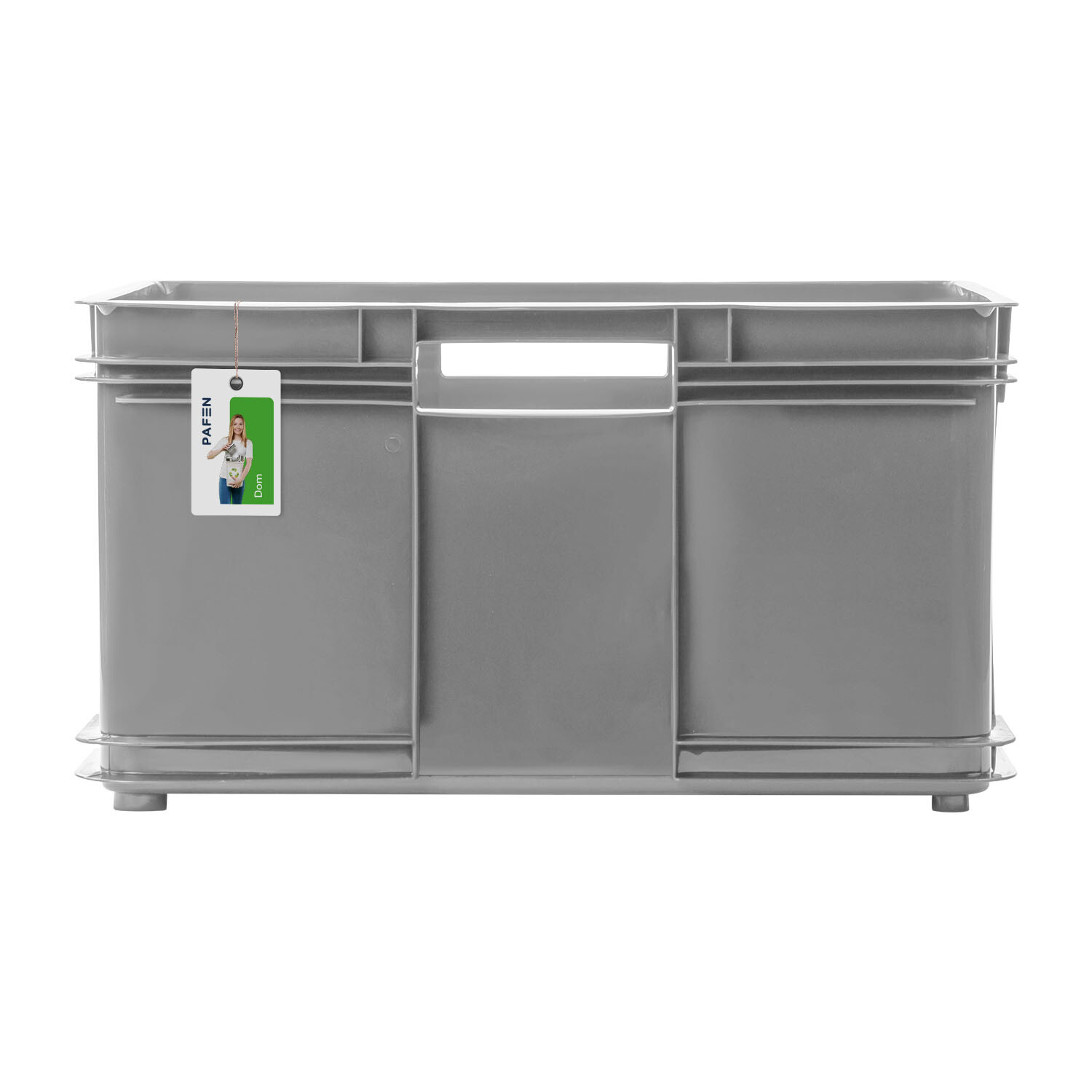 PAFEN Stapelbox Wandregal - 1158 x 780 mm - Lagersystem 30 Stück Boxen