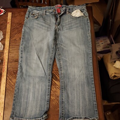 Faded Glory Original Bootcut Jeans Women's 16 Blue 5-Pocket Low